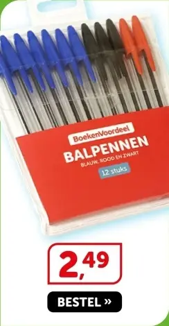 Aanbieding: Balpennen
