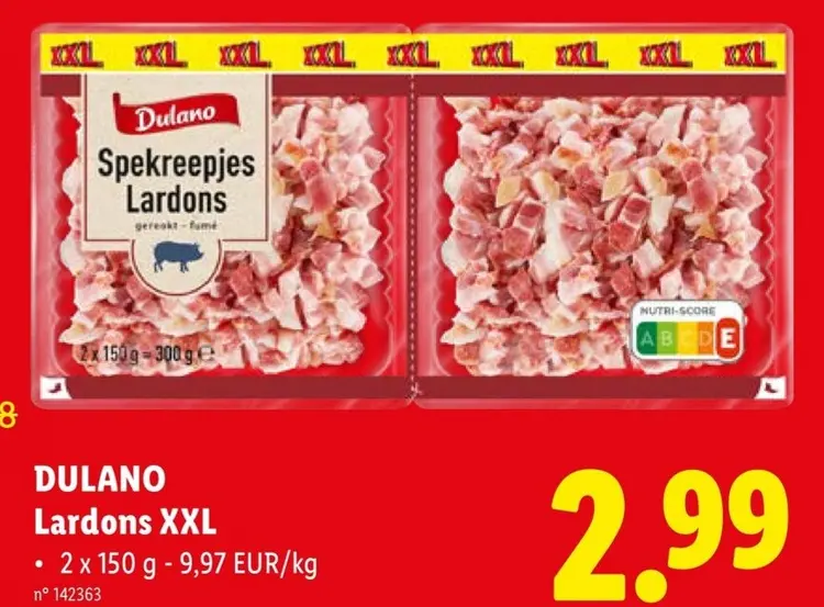 Offre: Lardons XXL