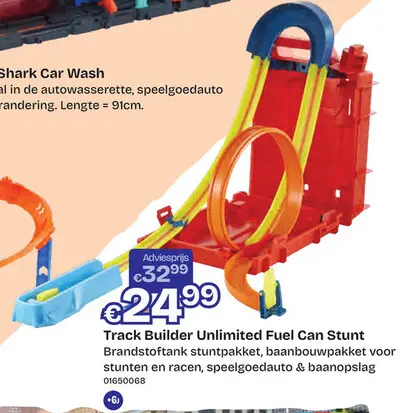 Aanbieding: Track Builder Unlimited Fuel Can Stunt