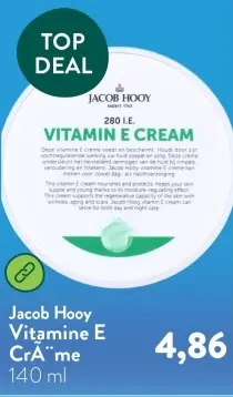 Aanbieding: Vitamine E Crème