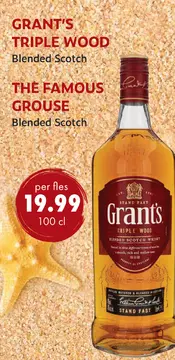 Aanbieding: Grant's Triple Wood Scotch Whisky