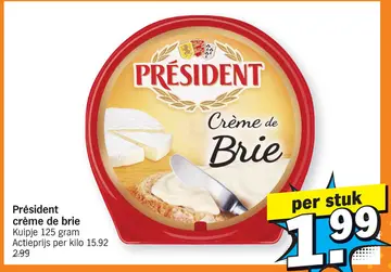 Aanbieding: crème de brie