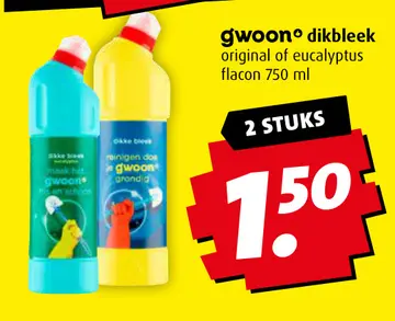 Aanbieding: gwoon dikbleek