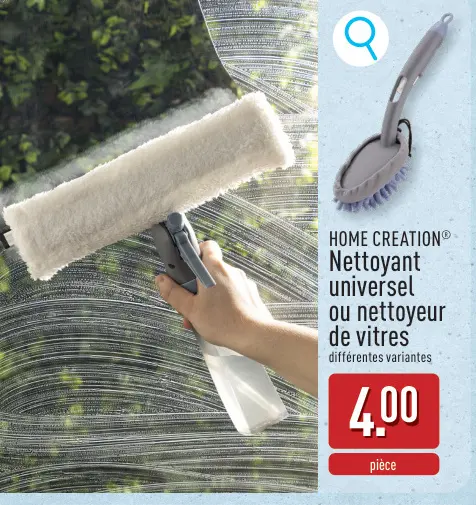Offre: Nettoyant universel ou nettoyeur de vitres