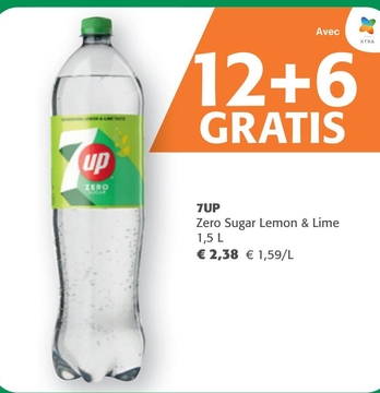 Offre: 7UP Zero Sugar Lemon & Lime