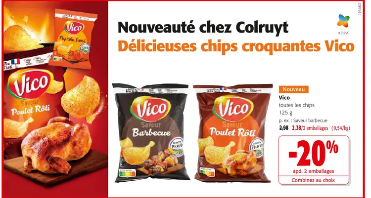 Offre: Chips croquantes