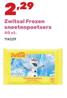 Promotie: Zwitsal Frozen snoetenpoetsers