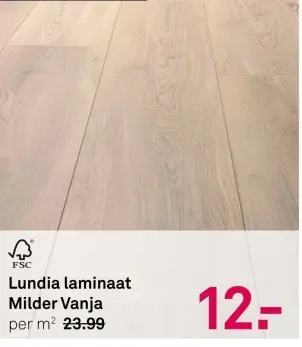 Aanbieding: Laminaat Milder Vanja