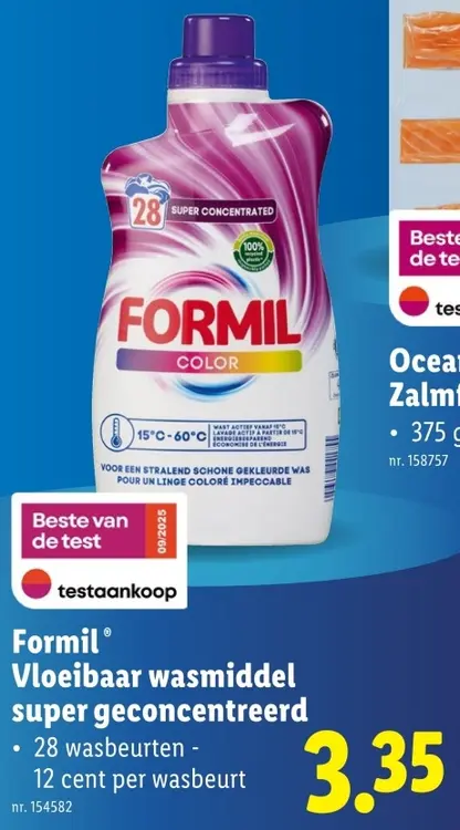 Promotie: Formil Vloeibaar wasmiddel super geconcentreerd