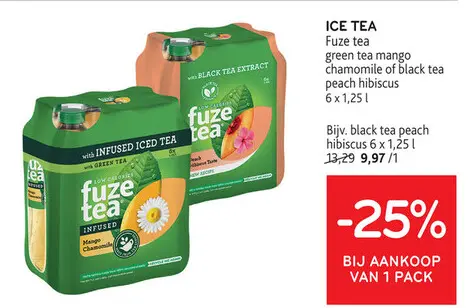 Promotie: Ice tea