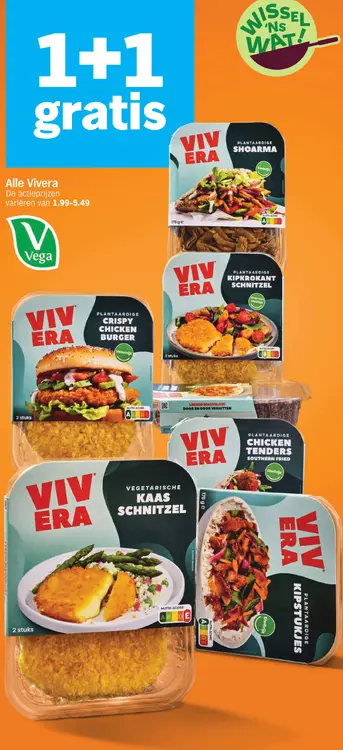 Aanbieding: Vivera Crispy Chicken Burger