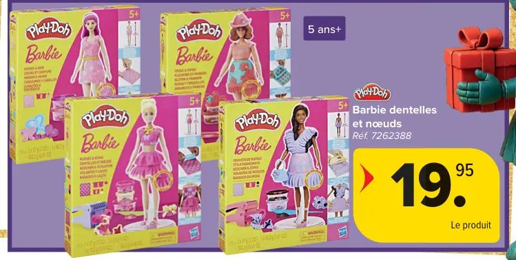 Offre: Barbie dentelles et nœuds