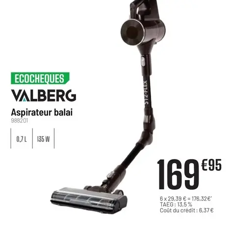 Offre: Aspirateur balai