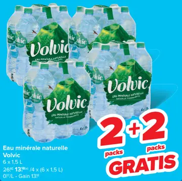 Offre: Eau minérale naturelle