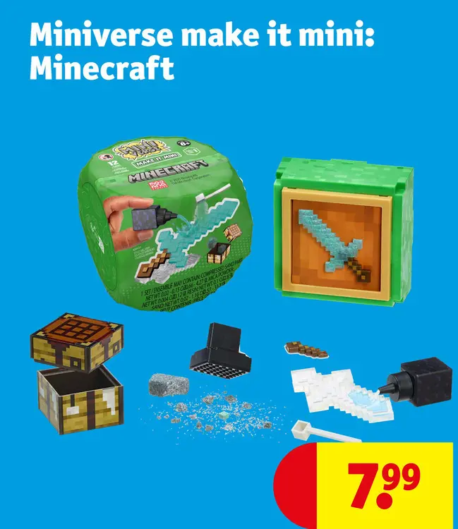 Aanbieding: Miniverse make it mini: Minecraft