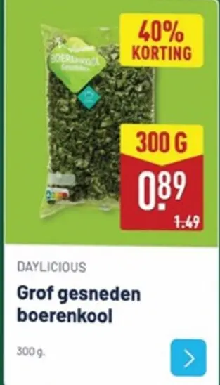 Aanbieding: Grof gesneden boerenkool