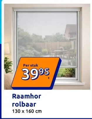 Promotie: Raamhor rolbaar