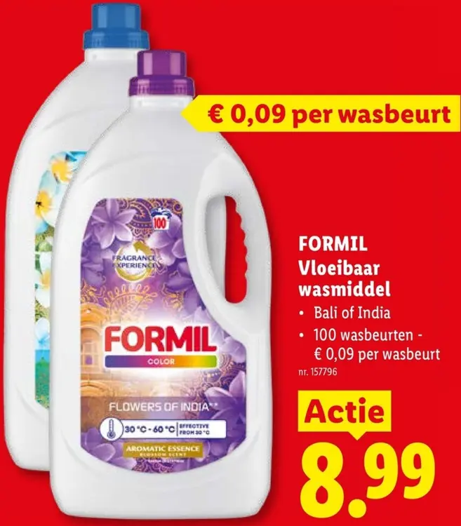 Promotie: Vloeibaar wasmiddel