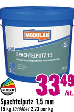 Aanbieding: Spachtelputz
