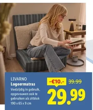 Aanbieding: Logeermatras