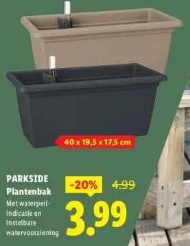 Aanbieding: Plantenbak