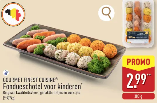 Promotie: Fondueschotel voor kinderen
