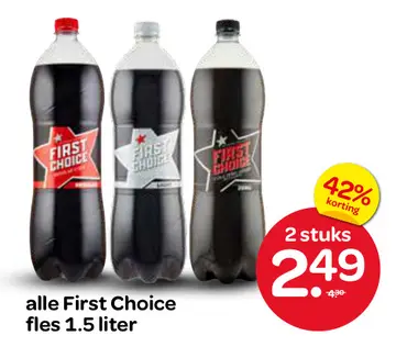 Aanbieding: First Choice