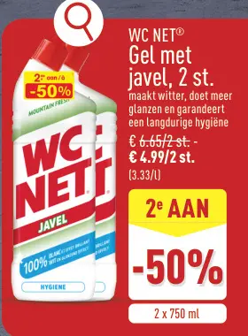 Promotie: Gel met javel