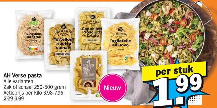 Aanbieding: Verse pasta
