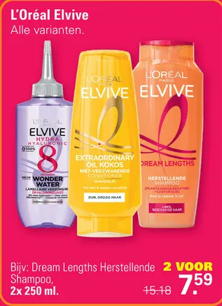 Aanbieding: L'Oréal Elvive