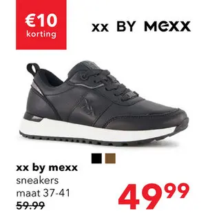 Aanbieding: XX by Mexx dames sneakers zwart