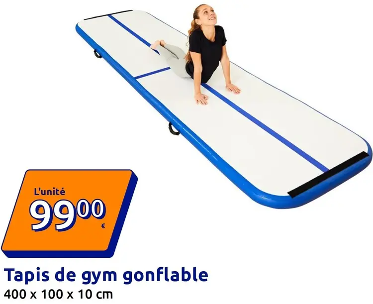 Offre: Tapis de gym gonflable