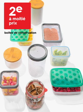 Offre: boites de conservation