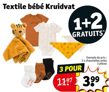 Offre: Textile bébé