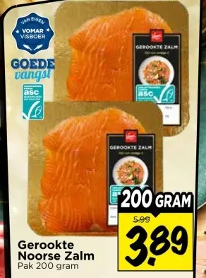 Aanbieding: Gerookte Noorse Zalm