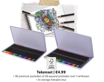 Aanbieding: Tekenset