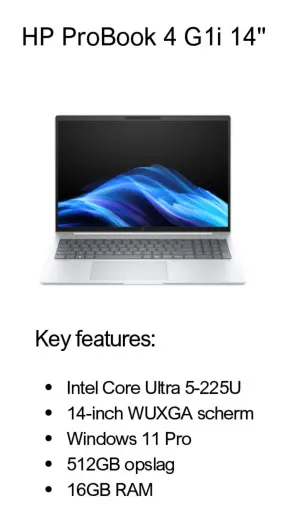 Aanbieding: HP ProBook 4 G1i 14"