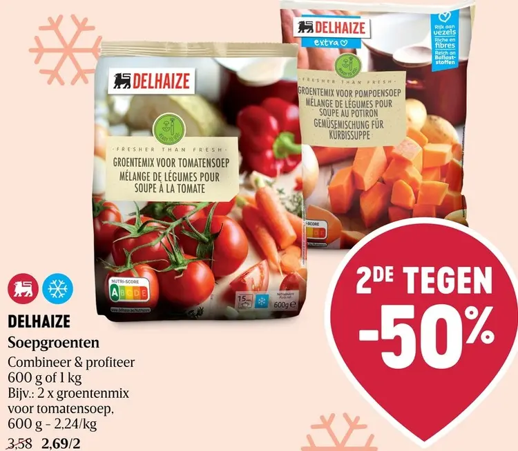 Promotie: DELHAIZE Soepgroenten