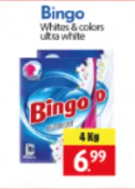 Aanbieding: Bingo Whites & colors ultra white