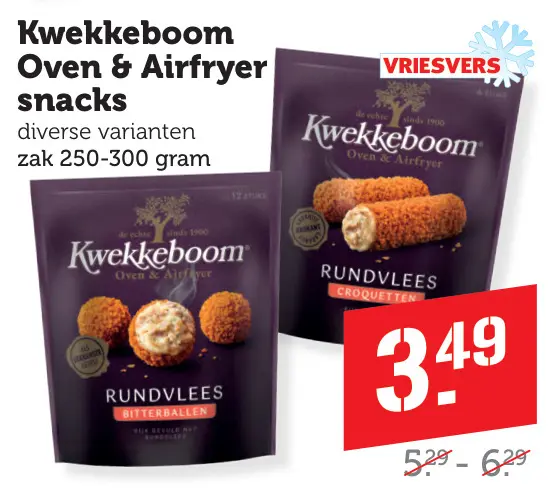 Aanbieding: Oven & Airfryer snacks