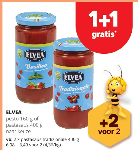 Promotie: pesto of pastasaus