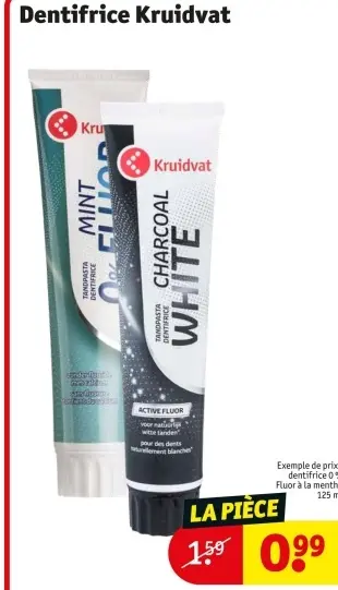 Offre: Dentifrice