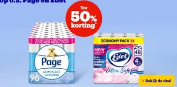 Aanbieding: Page Compleet Schoon en Edet Ultra Soft