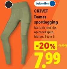 Aanbieding: Dames sportlegging
