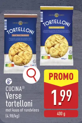 Aanbieding: Verse tortelloni
