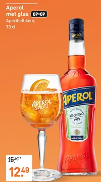 Aanbieding: Aperol met glas