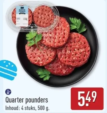 Aanbieding: Quarter pounders