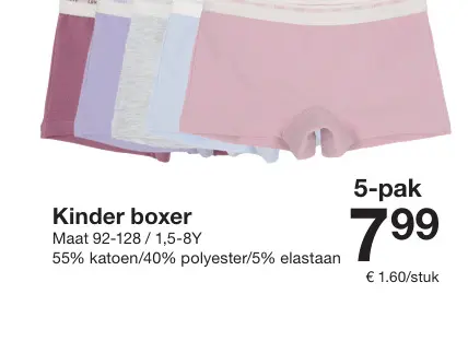 Promotie: Kinder boxer