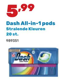 Promotie: All-in-1 pods Stralende Kleuren