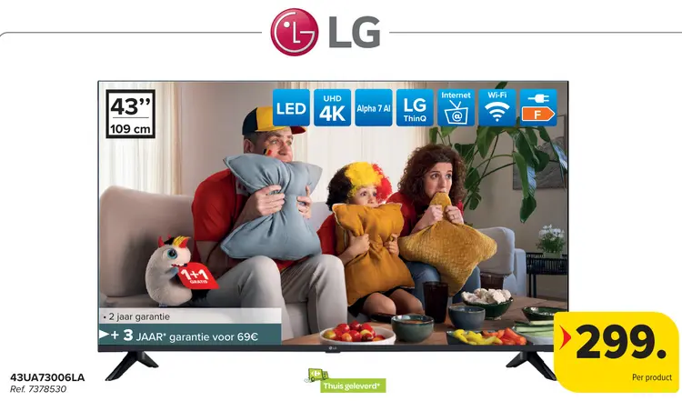 Promotie: TV 43UA73006LA